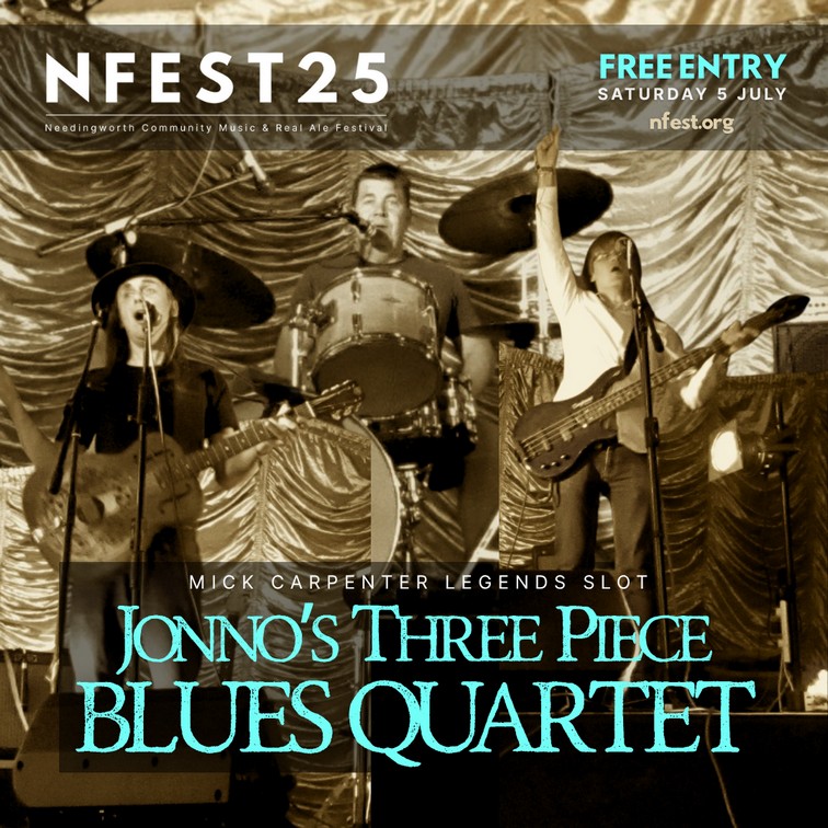 JONNO'S THREE PIECE BLUES QUARTET FLYER